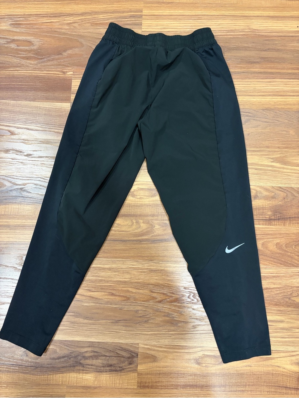 Women’s Nike Black Athletic Joggers with Silver Swoosh